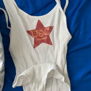 Two usc gameday tops